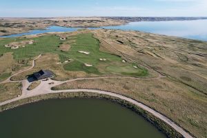 Sutton Bay 18th Aerial Back